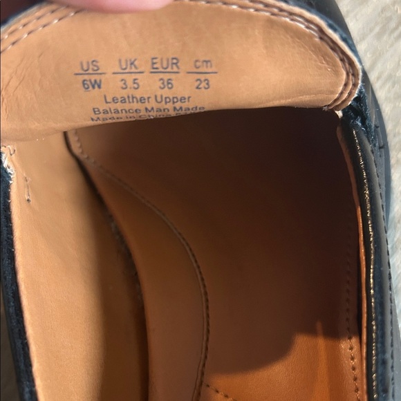 Franco Sarto Shiny Black Loafers - Picture 8 of 8